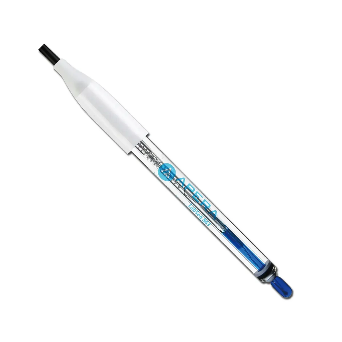 LabSen 863 Non-refillable pH/Temp. Electrode for High-temp. and Caustic Solutions e.g. Electroplating Solutions, BNC/RCA Connector